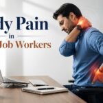 body pain in desk job workers