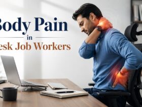 body pain in desk job workers