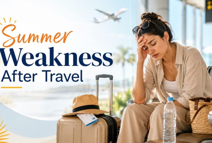 summer weakness after travel