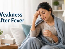 weakness after fever