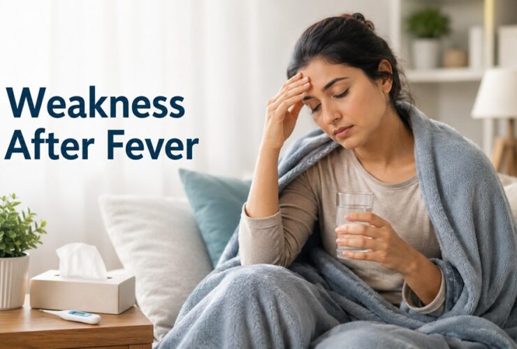 weakness after fever