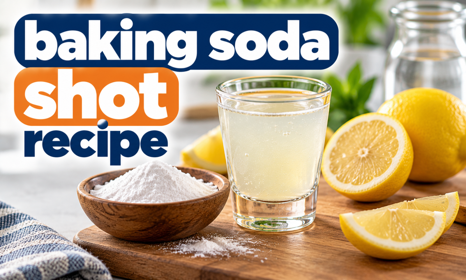 baking soda shot recipe